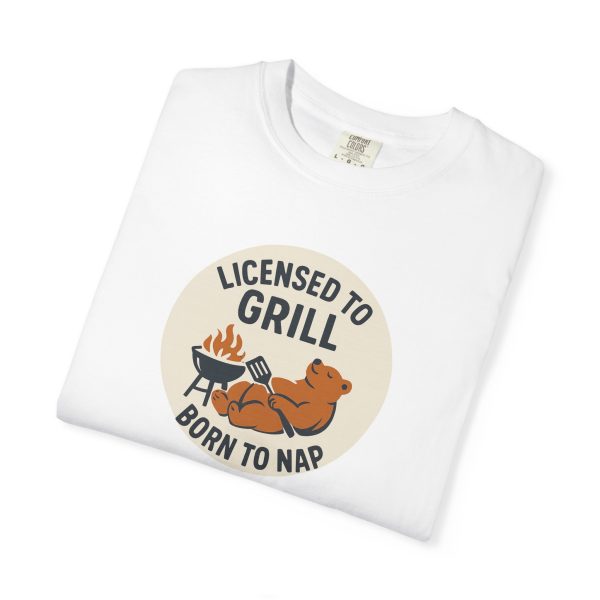 Licensed To Grill Born To Nap T-Shirt - Image 2