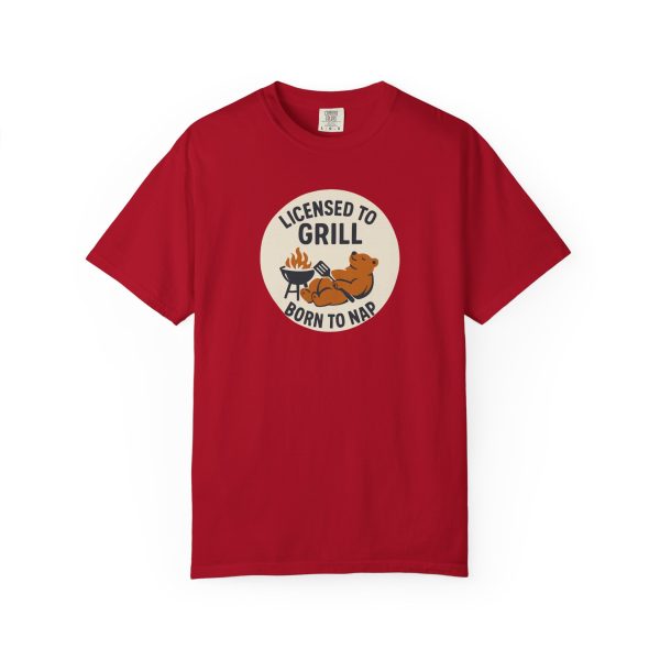 Licensed To Grill Born To Nap T-Shirt - Image 18