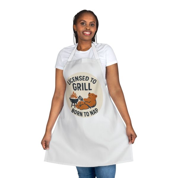 Licensed To Grill Born To Nap Apron - Image 2