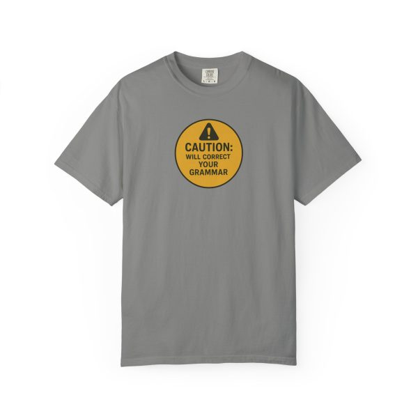 Caution Will Correct Your Grammar T-Shirt - Image 12