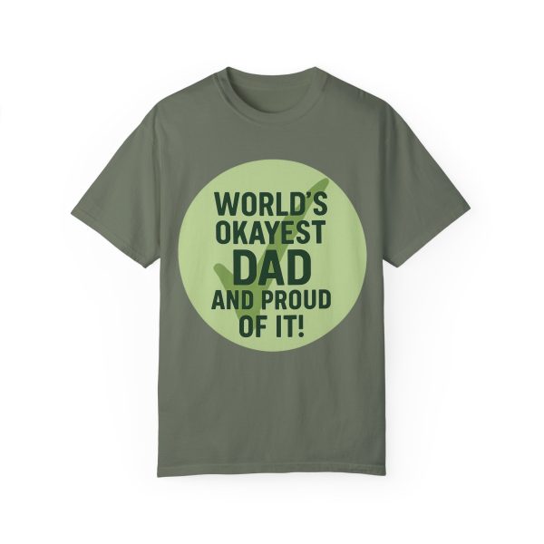 World's Okayest Dad T-Shirt - Image 9