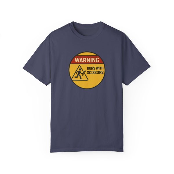 Warning: Runs With Scissors T-Shirt - Image 13