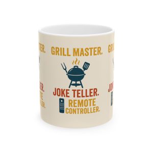 Grill Master Joke Teller Remote Controller Mug