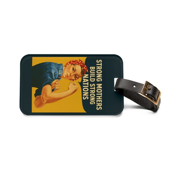 Strong Mothers Build Strong Nations Luggage Tag - Image 2