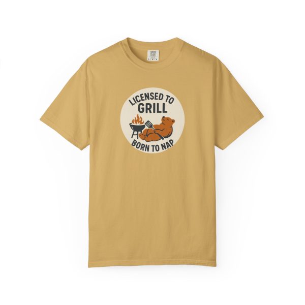 Licensed To Grill Born To Nap T-Shirt - Image 5