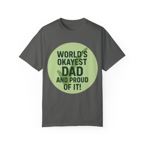 World's Okayest Dad T-Shirt - Image 8