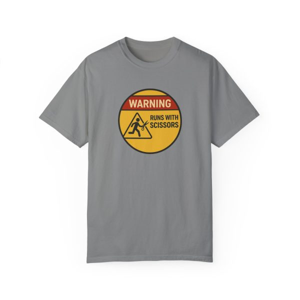 Warning: Runs With Scissors T-Shirt - Image 12