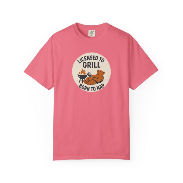 Licensed To Grill Born To Nap T-Shirt - Image 16
