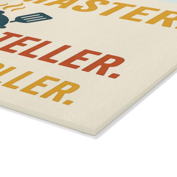 Grill Master Joke Teller Remote Controller Cutting Board - Image 2
