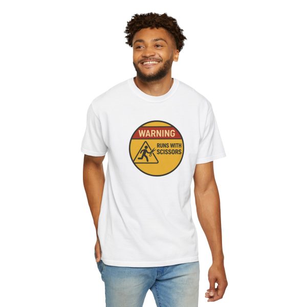 Warning: Runs With Scissors T-Shirt - Image 3