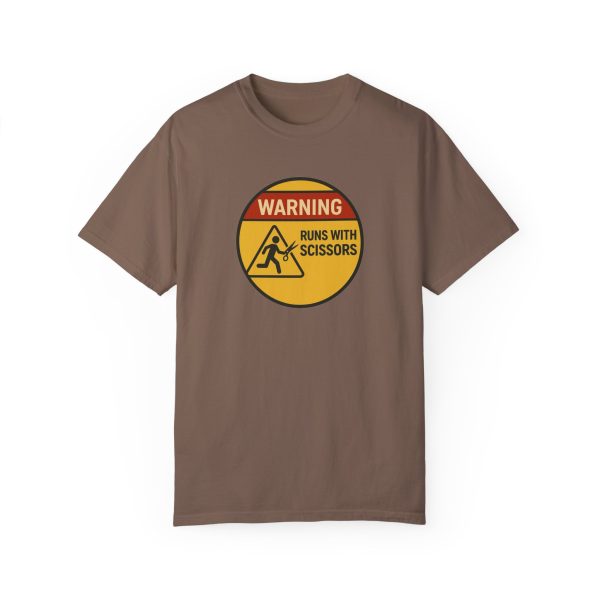 Warning: Runs With Scissors T-Shirt - Image 7
