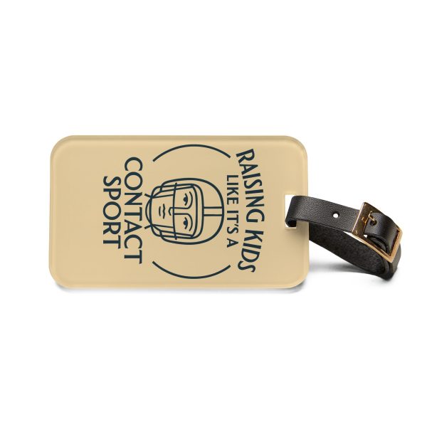 Raising Kids Like It's A Contact Sport Luggage Tag - Image 2