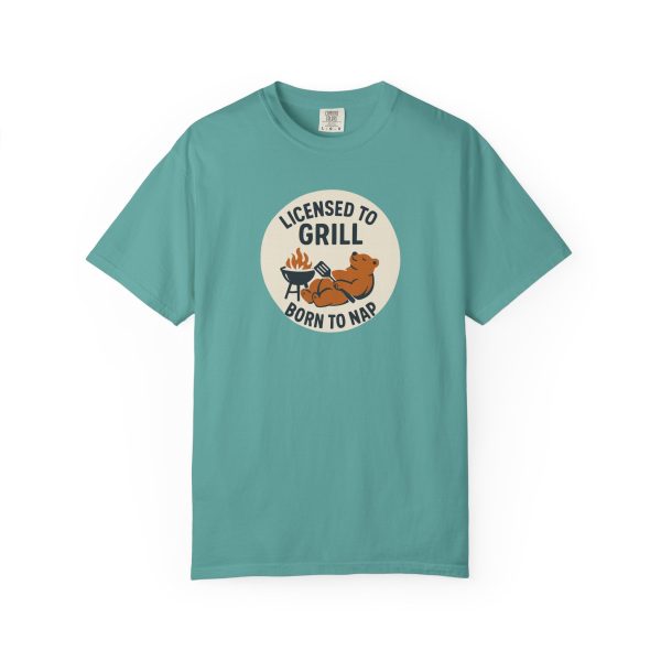 Licensed To Grill Born To Nap T-Shirt - Image 10
