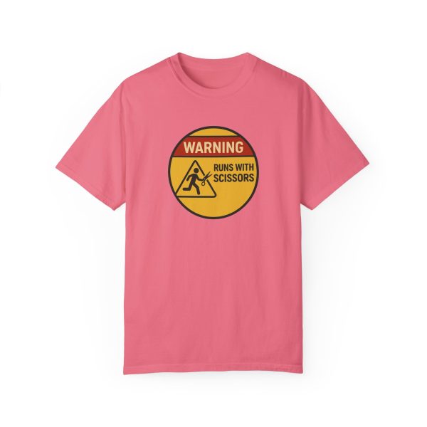 Warning: Runs With Scissors T-Shirt - Image 16