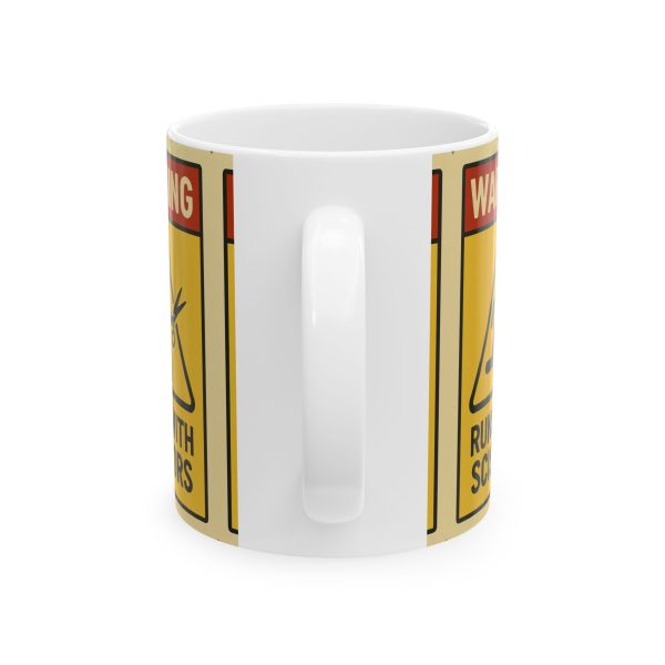 Warning Runs With Scissors Mug - Image 2
