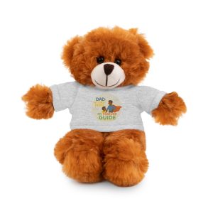 Dad My First Hero My Forever Guide - Dark Skin - (Your Choice of Animal & Color)