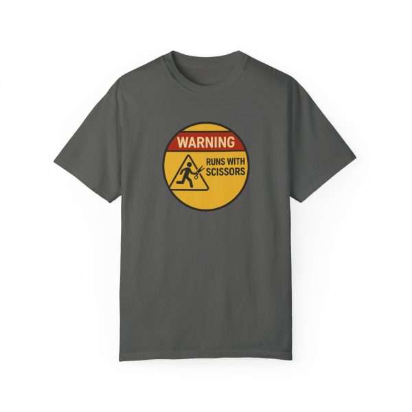 Warning: Runs With Scissors T-Shirt - Image 8