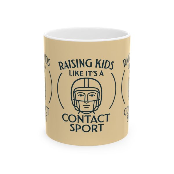 Raising Kids Like It's A Contact Sport Mug