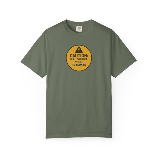Caution Will Correct Your Grammar T-Shirt - Image 9