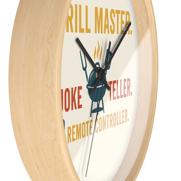 Grill Master Joke Teller Remote Controller Wall Clock - Image 4