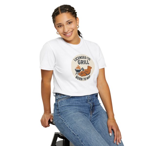 Licensed To Grill Born To Nap T-Shirt - Image 4