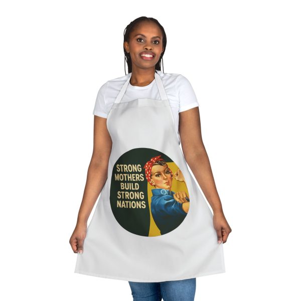 Strong Mothers Build Strong Nations Apron - Image 2
