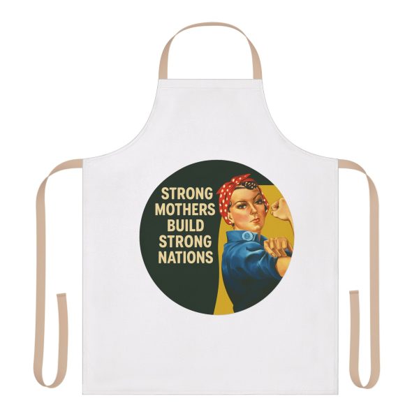 Strong Mothers Build Strong Nations Apron - Image 3
