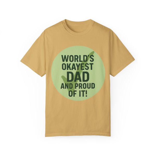 World's Okayest Dad T-Shirt - Image 5