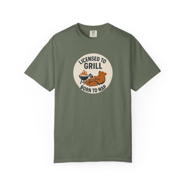 Licensed To Grill Born To Nap T-Shirt - Image 9