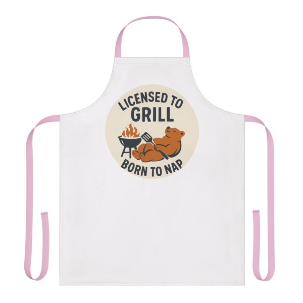 Licensed To Grill Born To Nap Apron - Image 6