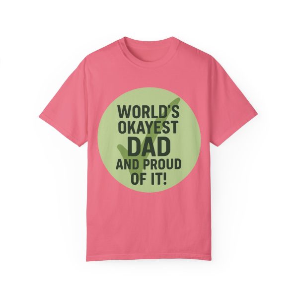 World's Okayest Dad T-Shirt - Image 16