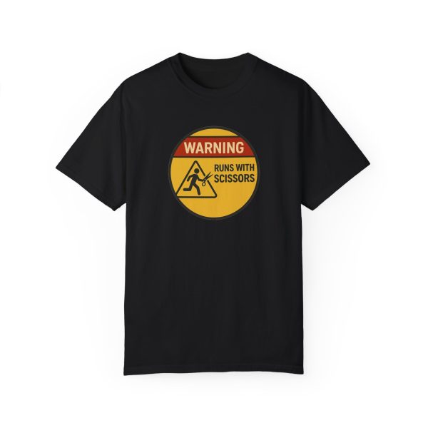 Warning: Runs With Scissors T-Shirt - Image 15