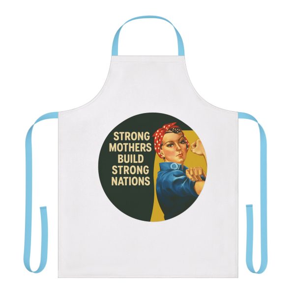 Strong Mothers Build Strong Nations Apron - Image 4