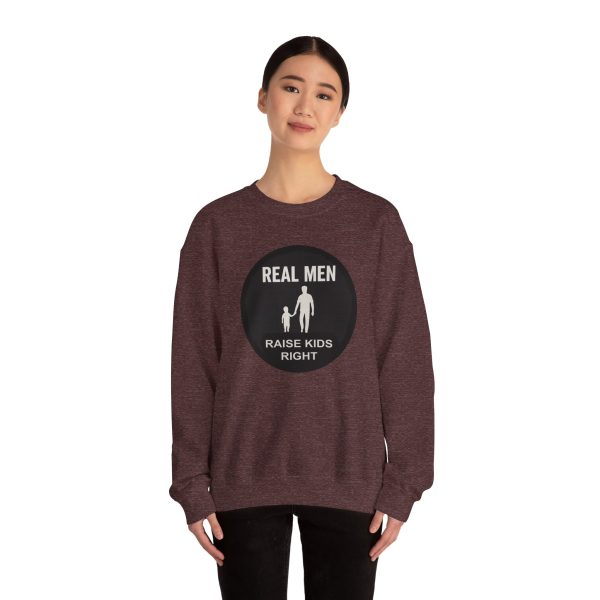 Real Men Raise Kids Right Sweatshirt - Image 8