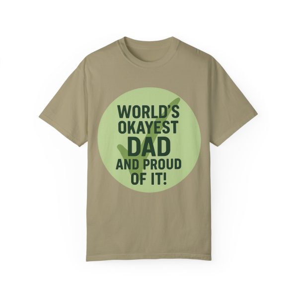 World's Okayest Dad T-Shirt - Image 6
