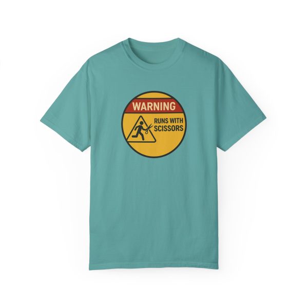 Warning: Runs With Scissors T-Shirt - Image 10
