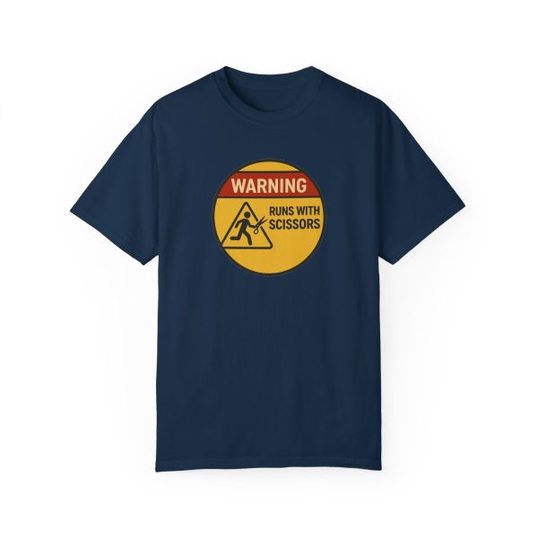 Warning: Runs With Scissors T-Shirt - Image 14