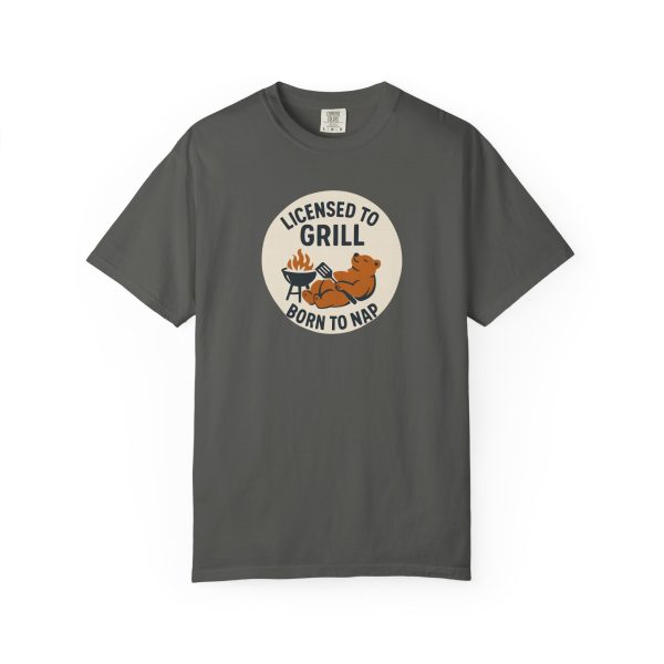 Licensed To Grill Born To Nap T-Shirt - Image 8