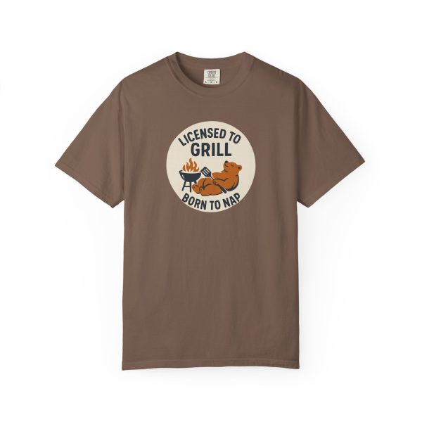 Licensed To Grill Born To Nap T-Shirt - Image 7