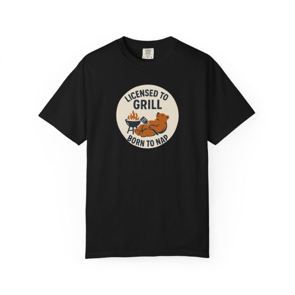 Licensed To Grill Born To Nap T-Shirt - Image 15