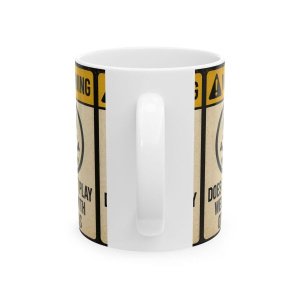 Warning Does Not Play Well With Others Mug - Image 2