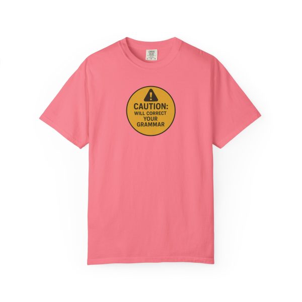 Caution Will Correct Your Grammar T-Shirt - Image 16