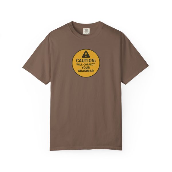 Caution Will Correct Your Grammar T-Shirt - Image 7
