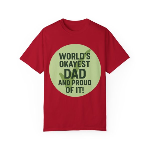 World's Okayest Dad T-Shirt - Image 18