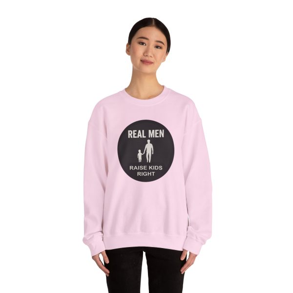 Real Men Raise Kids Right Sweatshirt - Image 40