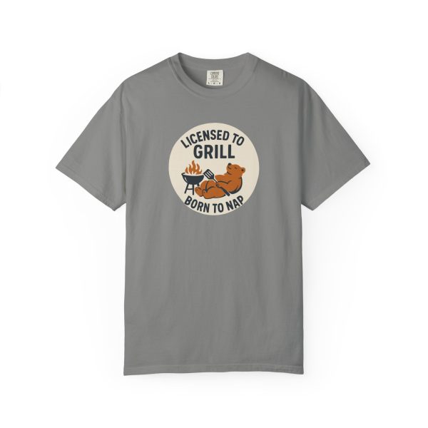 Licensed To Grill Born To Nap T-Shirt - Image 12
