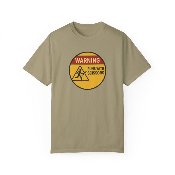 Warning: Runs With Scissors T-Shirt - Image 6