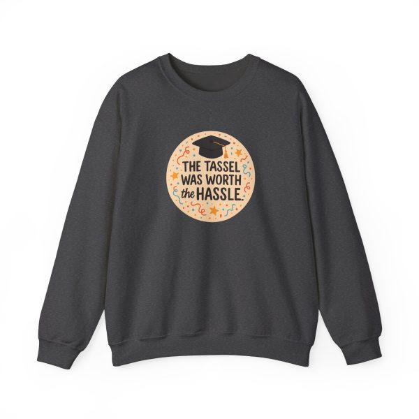 The Tassle Was Worth The Hassle Graduation Sweatshirt - Image 10