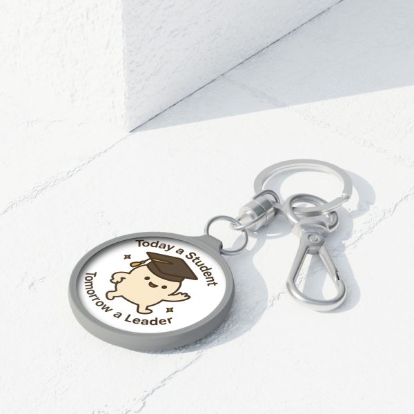 Today A Student Tomorrow A Leader Keyring Tag - Image 3