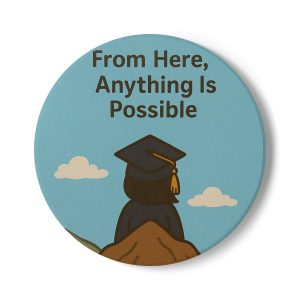 From Here Anything Is Possible Coaster